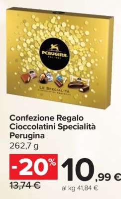 Confezione Regalo Cioccolatini Specialità Perugina