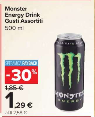 Monster Energy Drink Gusti Assortiti
