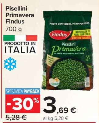 Pisellini Primavera Findus