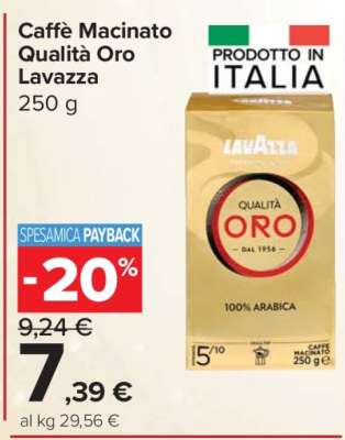 Caffè Macinato Qualità Oro Lavazza