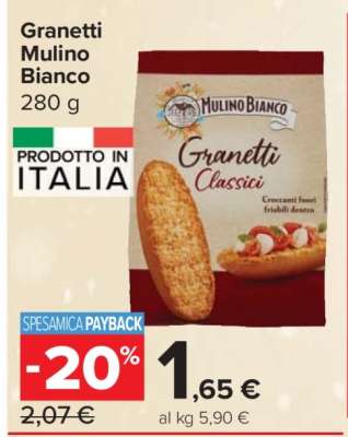 GRANETTI MULINO BIANCO