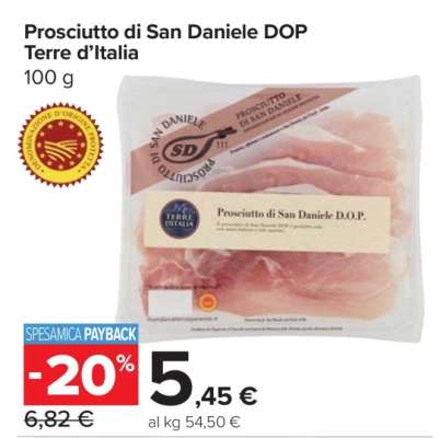 Prosciutto di San Daniele DOP Terre d'Italia