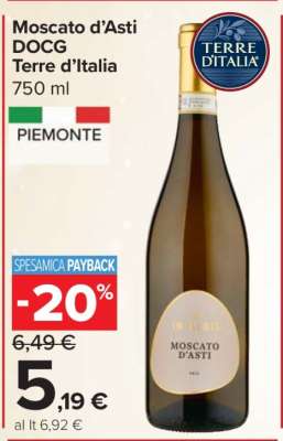 Moscato d’Asti DOCG Terre d’Italia