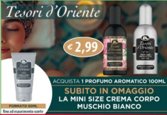Tesori d'Oriente Profumo Aromatico 100ml