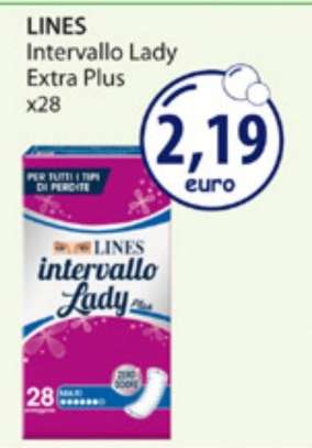 LINES Intervallo Lady Extra Plus x28