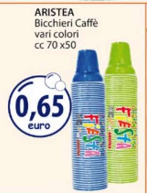 ARISTEA Bicchieri Caffè