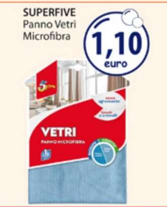SUPERFIVE Panno Vetri Microfibra