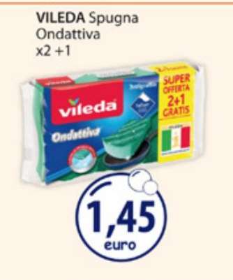 VILEDA Spugna Ondattiva x2 +1