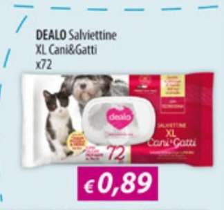 DEALO Salviettine XL Cani&Gatti x72