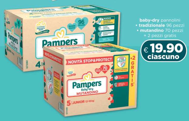 PAMPERS Baby-dry Pannolini