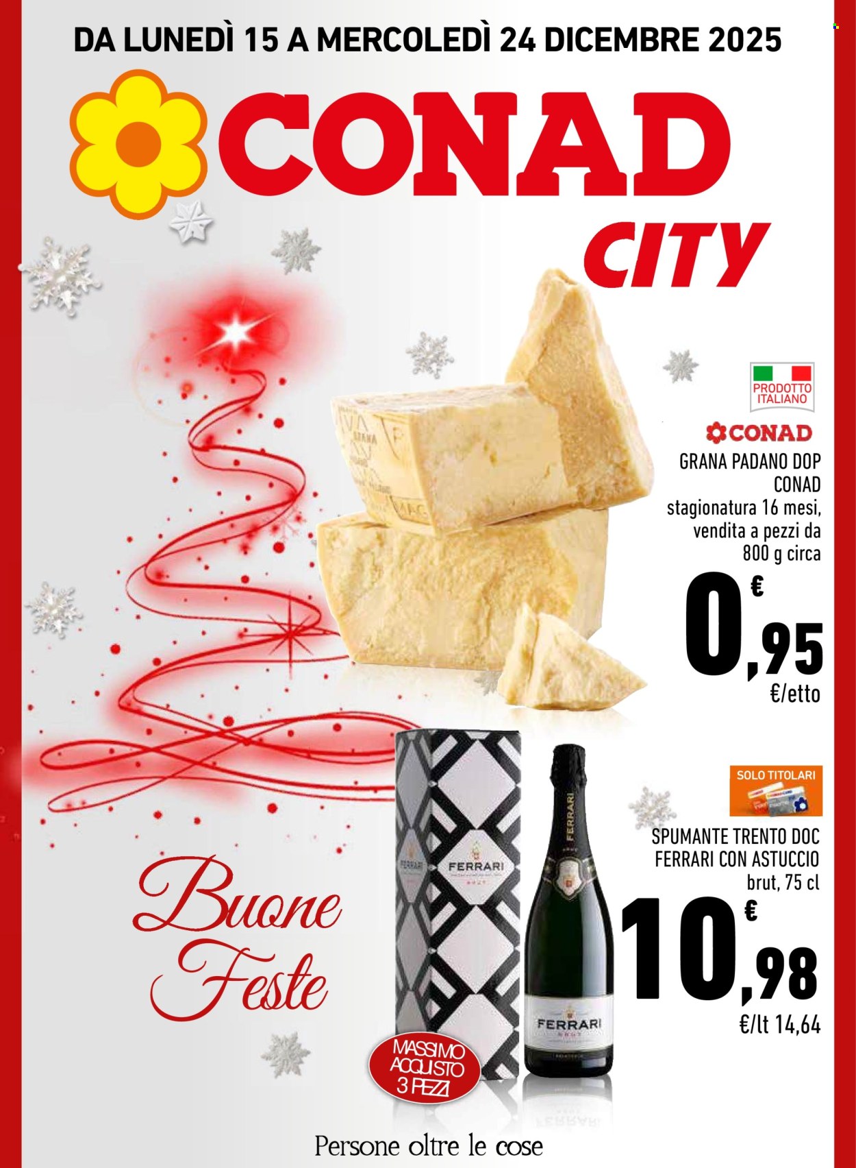 Volantino Conad City - 15/12/2025 - 24/12/2025. Pagina 1