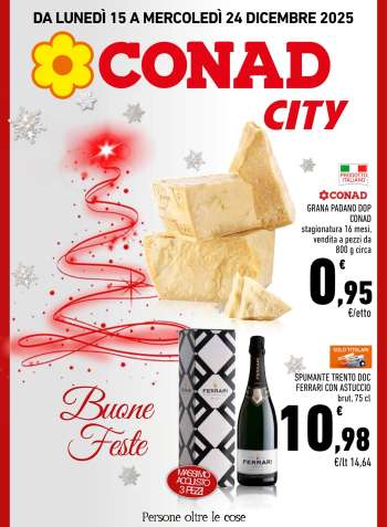 Volantino Conad City - 15/12/2025 - 24/12/2025.