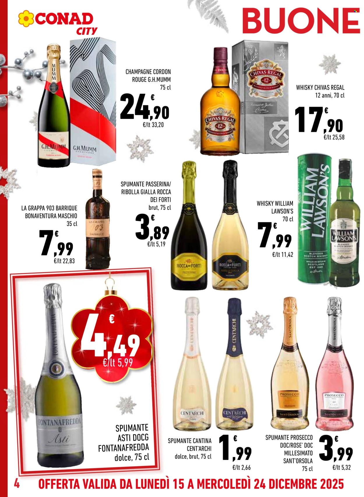 Volantino Conad City - 15/12/2025 - 24/12/2025. Pagina 4