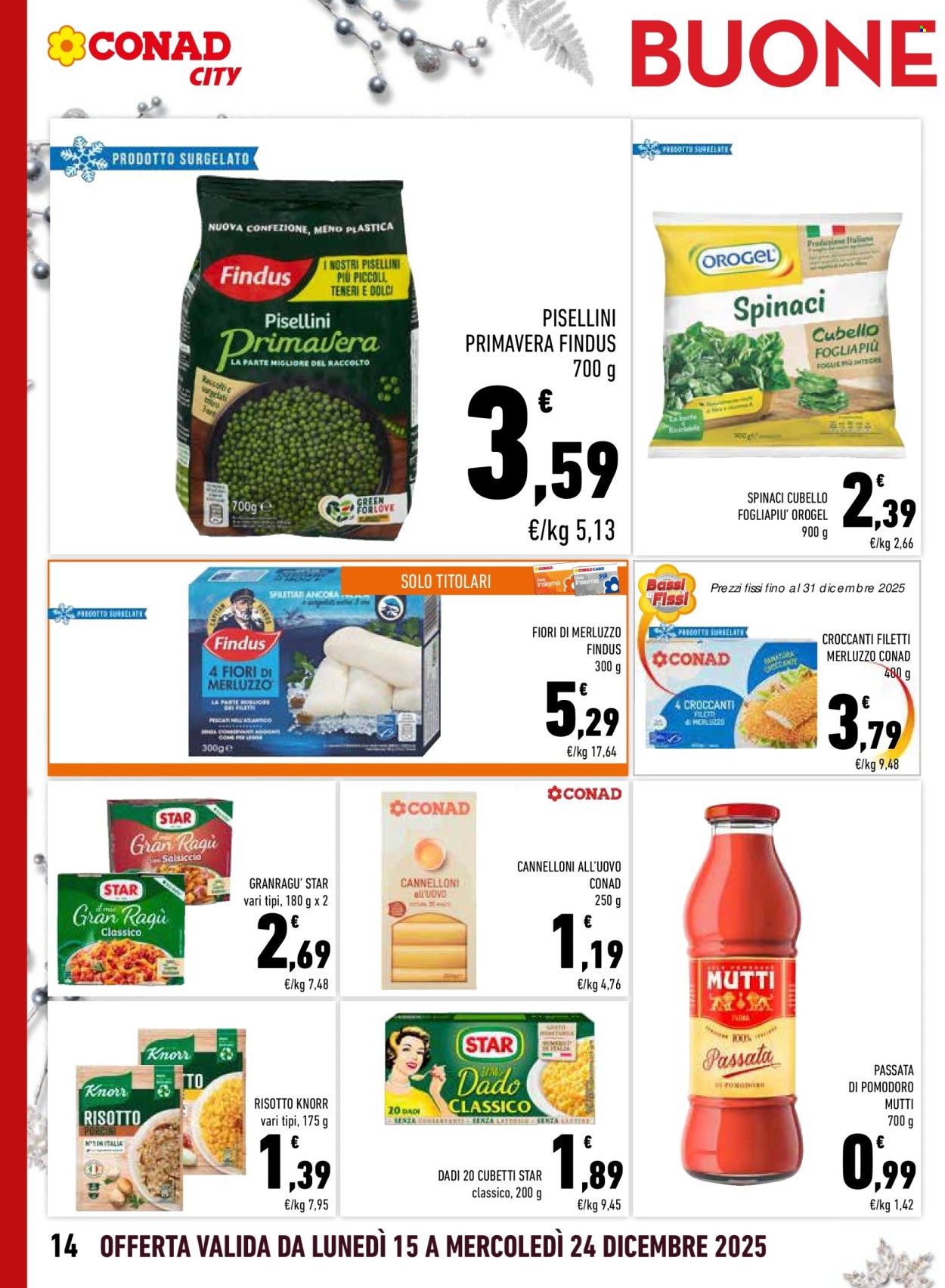 Volantino Conad City - 15/12/2025 - 24/12/2025. Pagina 14
