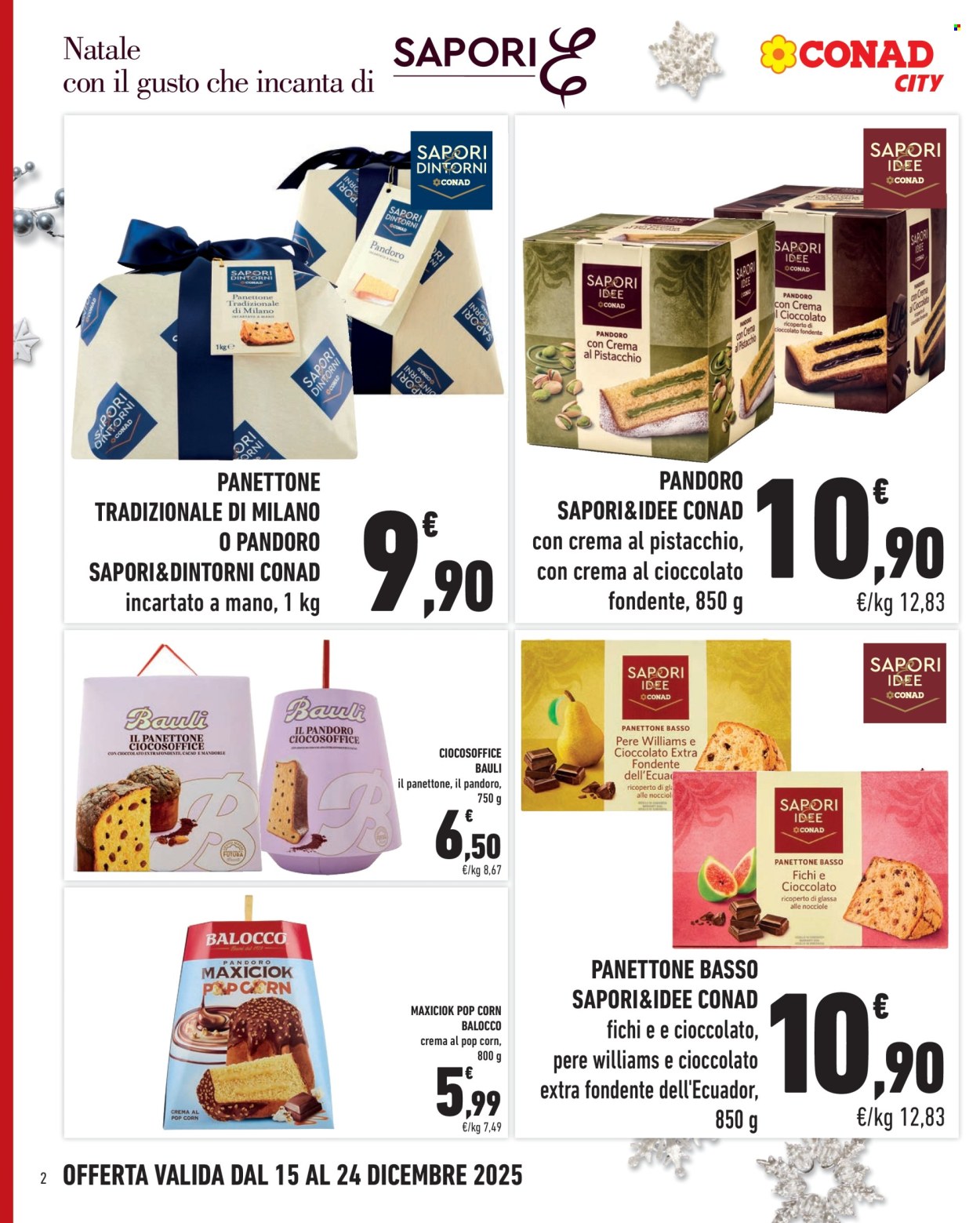 Volantino Conad City - 15/12/2025 - 24/12/2025. Pagina 2