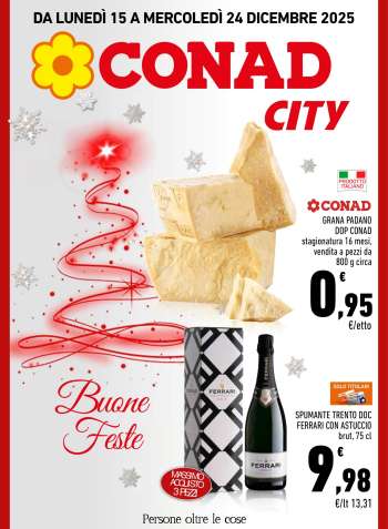 Volantino Conad City - 15/12/2025 - 24/12/2025.