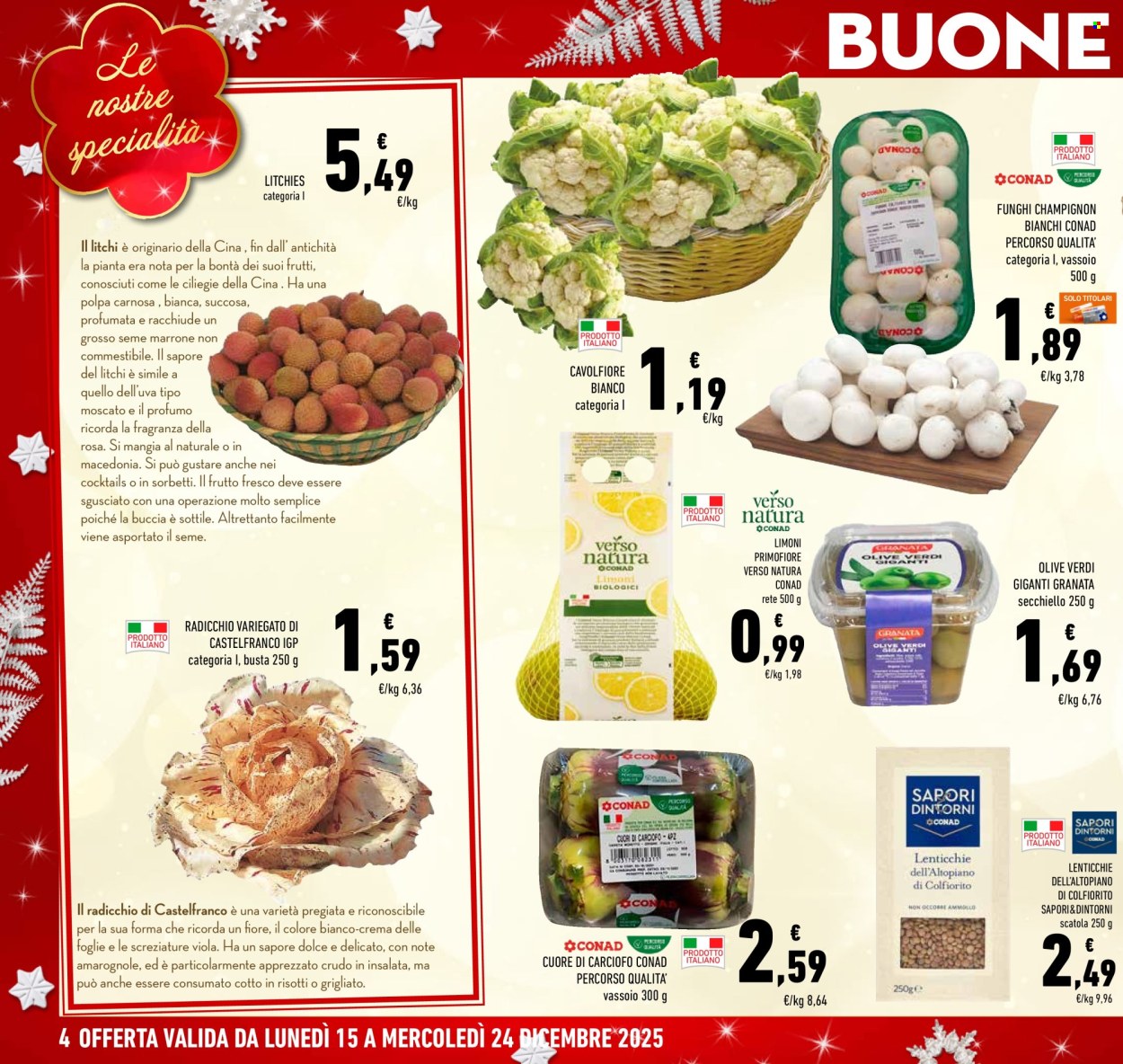 Volantino Conad - 15/12/2025 - 24/12/2025. Pagina 4