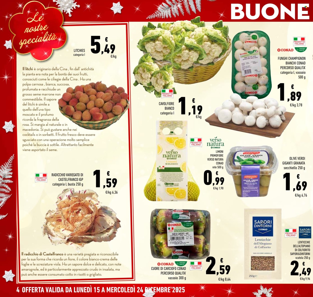 Volantino Conad - 15/12/2025 - 24/12/2025. Pagina 4