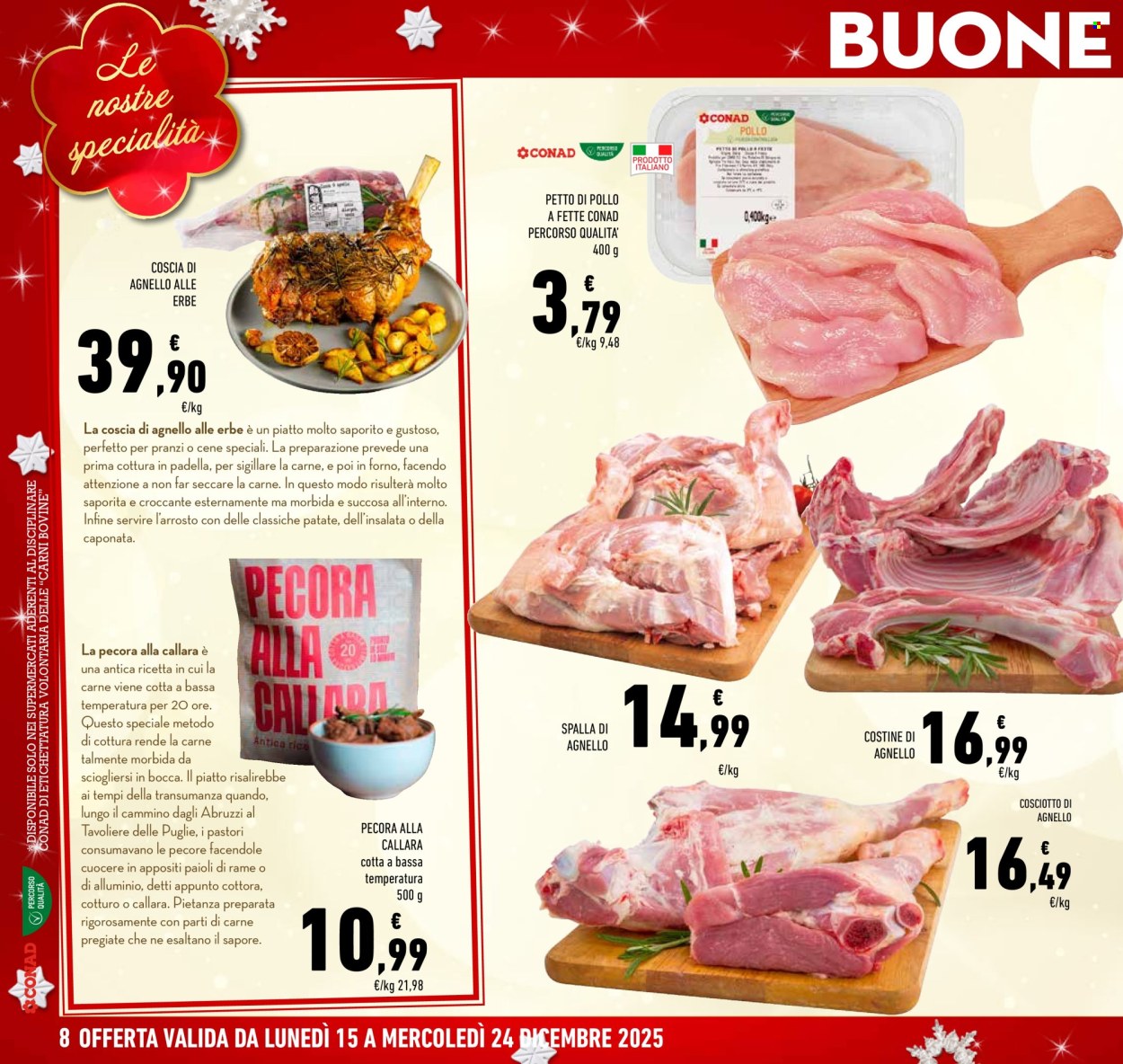 Volantino Conad - 15/12/2025 - 24/12/2025. Pagina 8