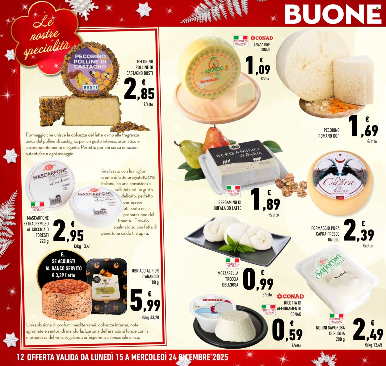 Volantino Conad - 15/12/2025 - 24/12/2025. Pagina 12