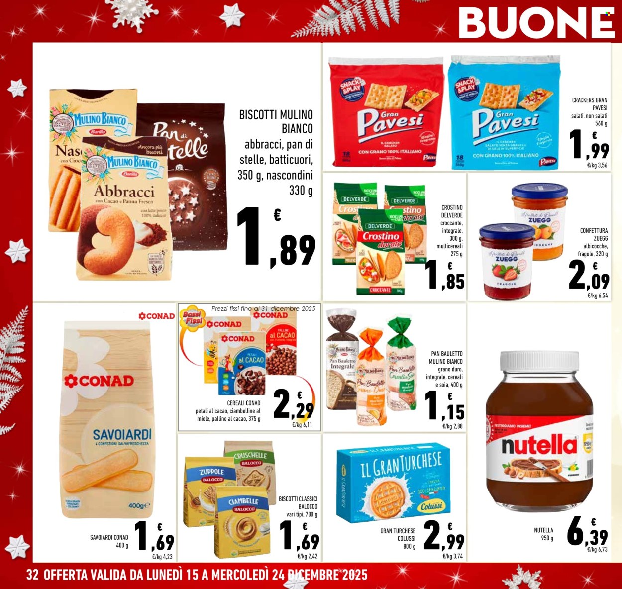 Volantino Conad - 15/12/2025 - 24/12/2025. Pagina 32