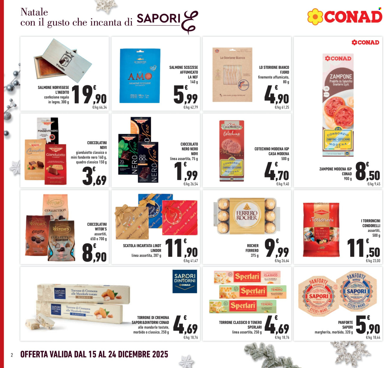 Volantino Conad - 15/12/2025 - 24/12/2025. Pagina 2