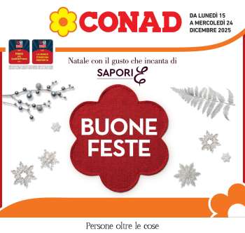 Volantino Conad - 15/12/2025 - 24/12/2025.