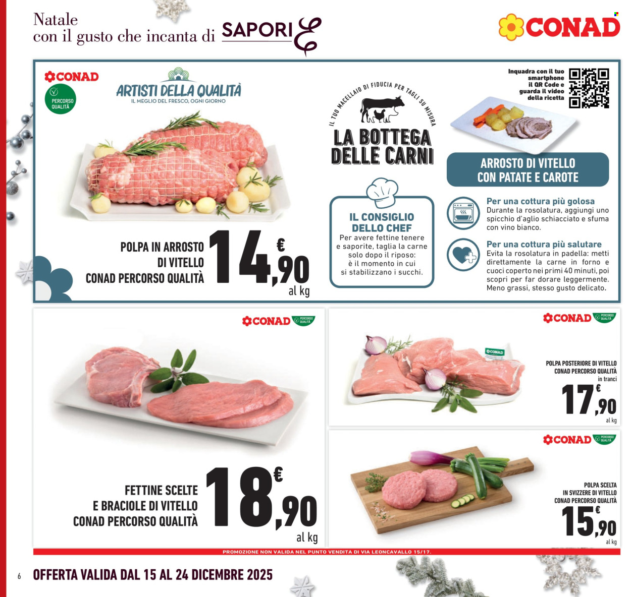Volantino Conad - 15/12/2025 - 24/12/2025. Pagina 6