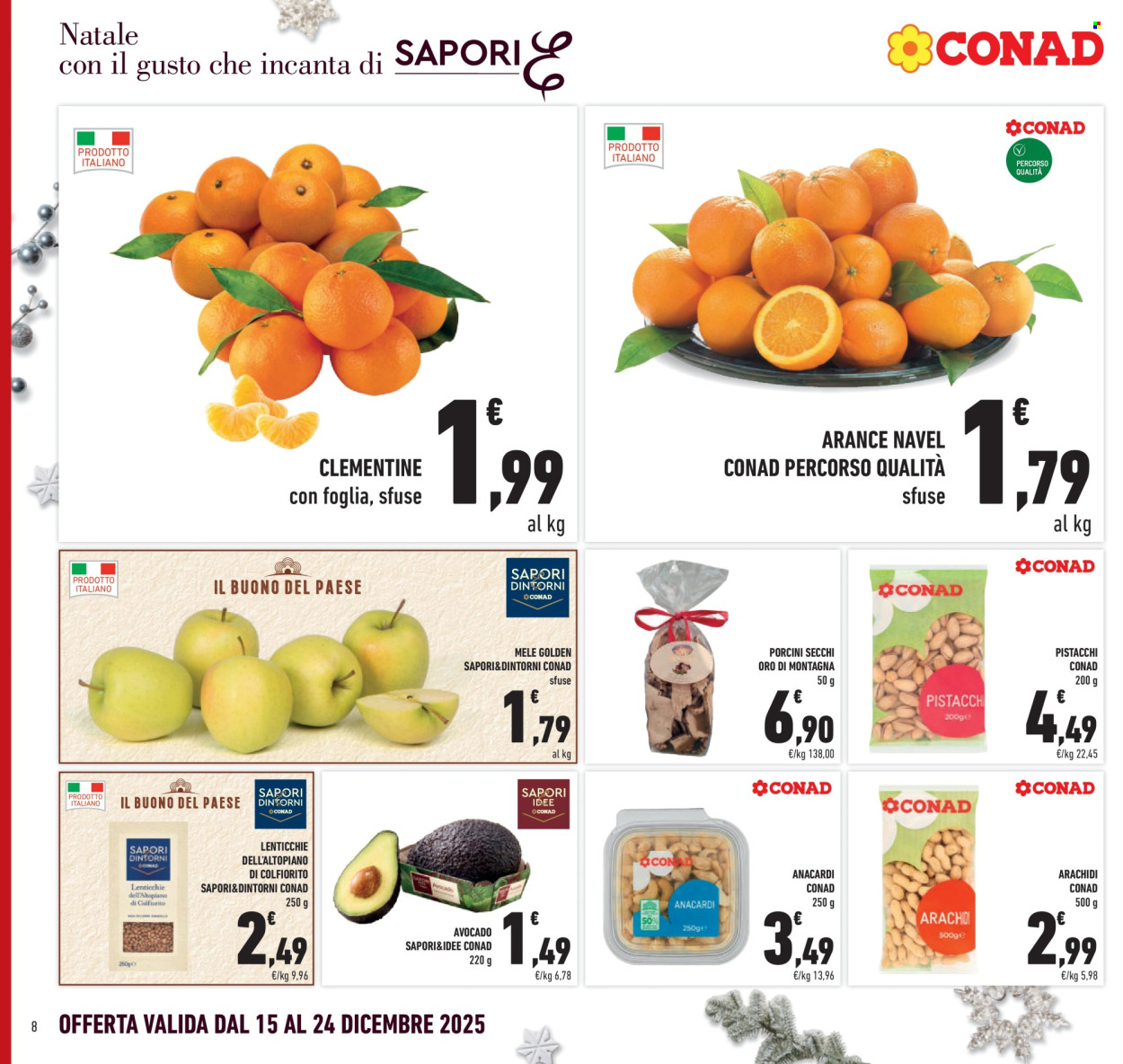Volantino Conad - 15/12/2025 - 24/12/2025. Pagina 8