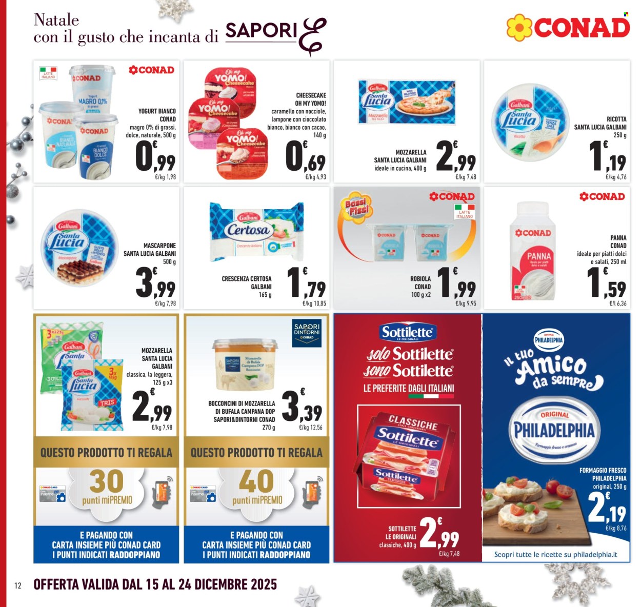 Volantino Conad - 15/12/2025 - 24/12/2025. Pagina 12