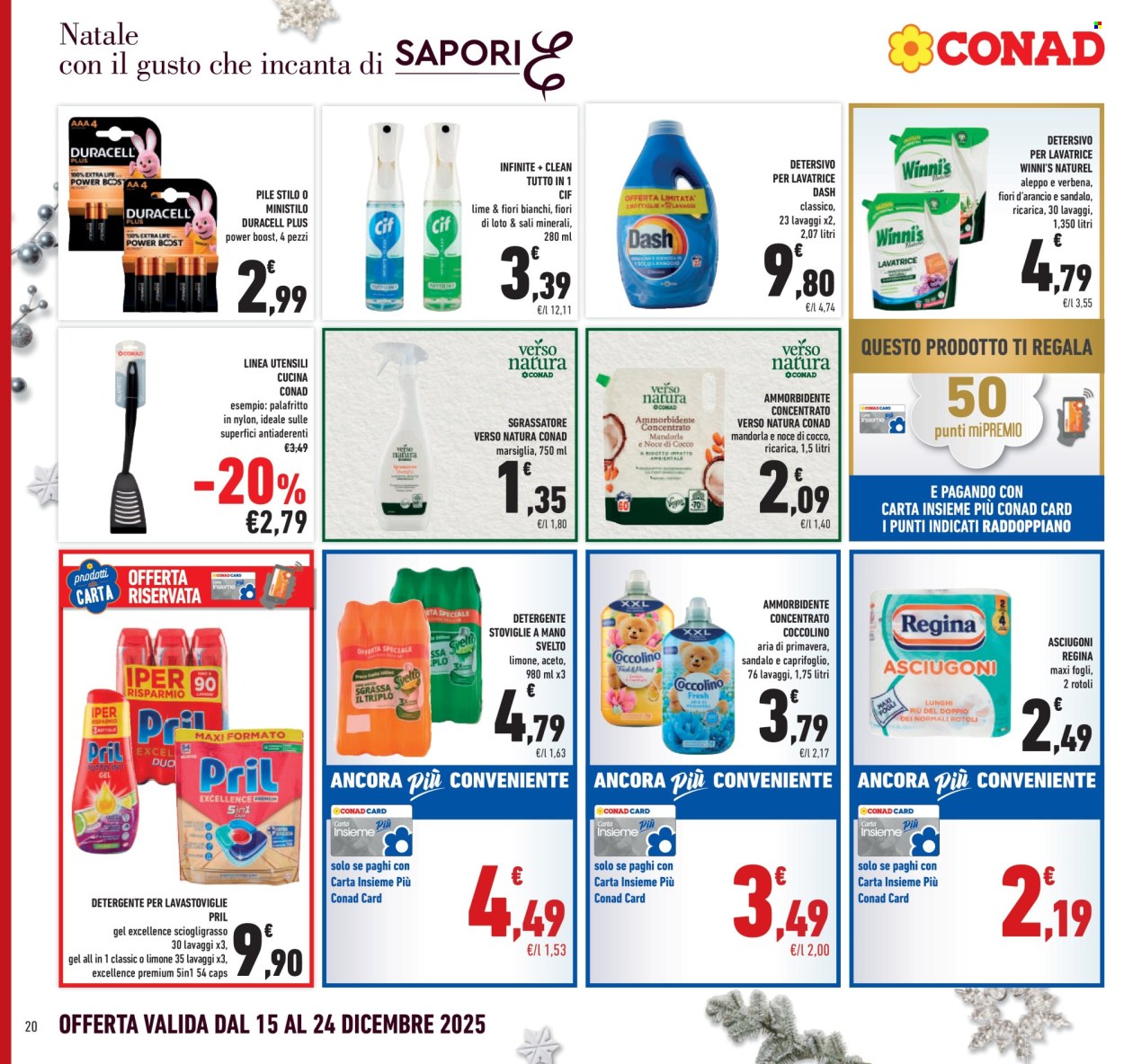 Volantino Conad - 15/12/2025 - 24/12/2025. Pagina 20