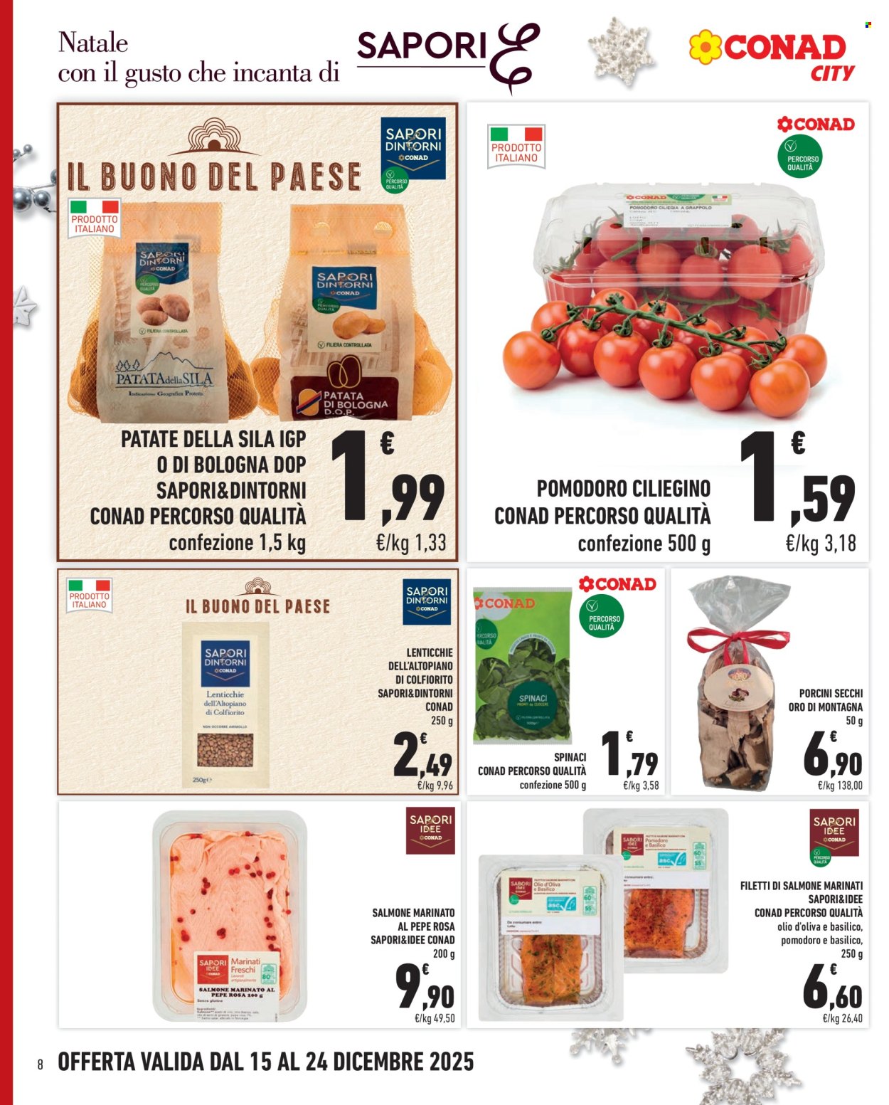 Volantino Conad - 15/12/2025 - 24/12/2025. Pagina 8