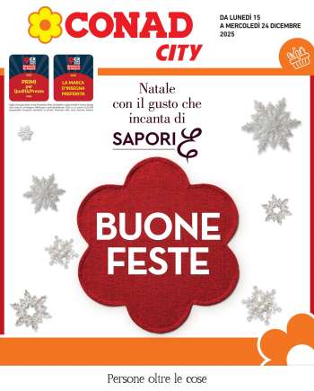 Volantino Conad City - 15/12/2025 - 24/12/2025.
