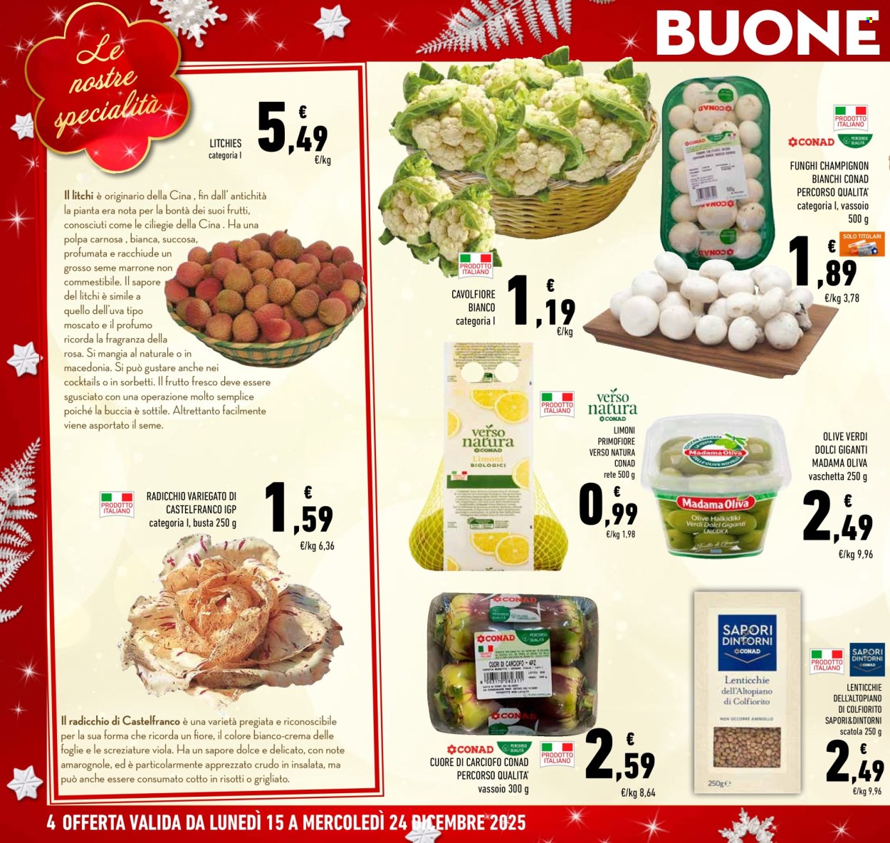 Volantino Conad - 15/12/2025 - 24/12/2025. Pagina 4