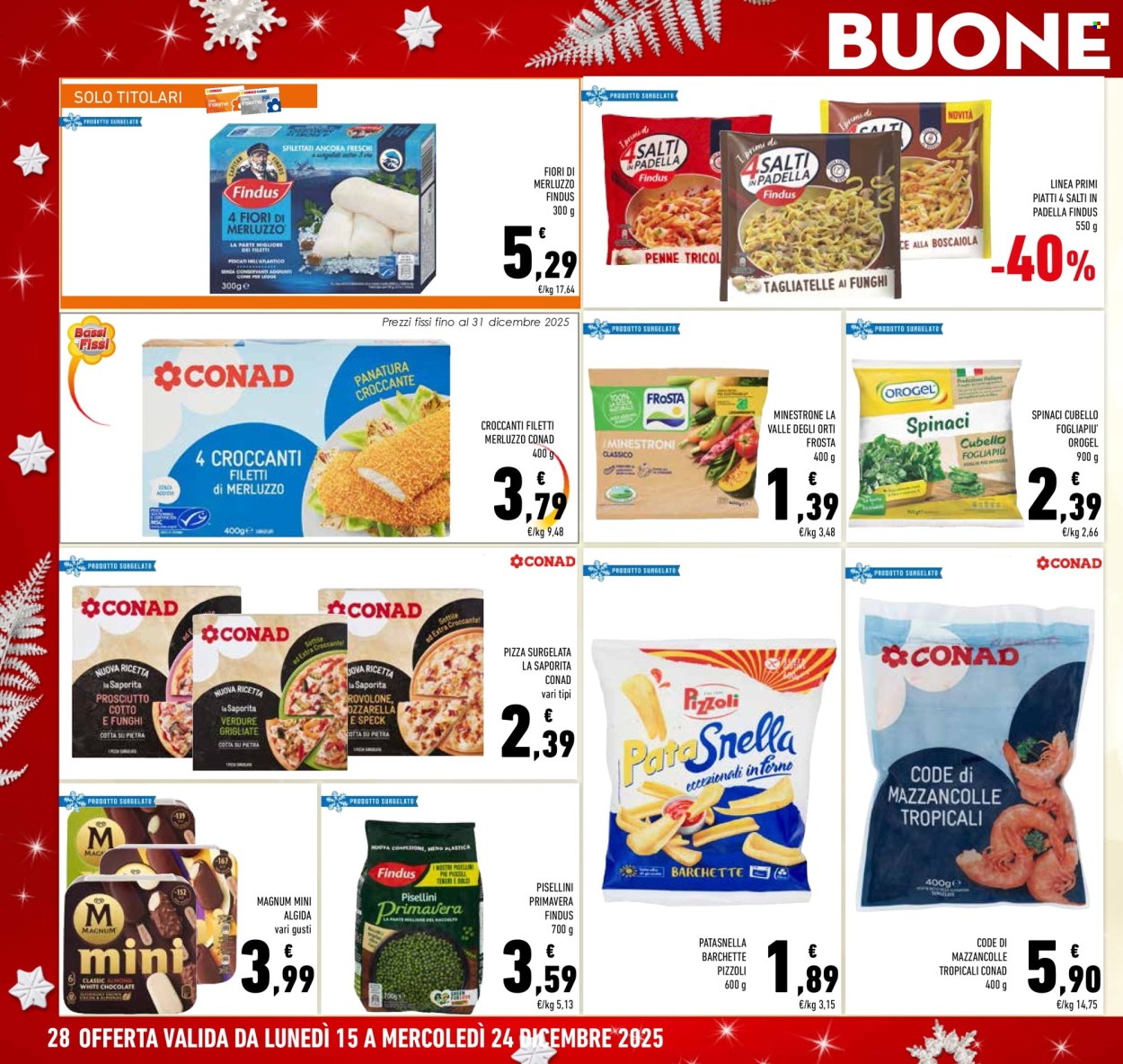 Volantino Conad - 15/12/2025 - 24/12/2025. Pagina 28
