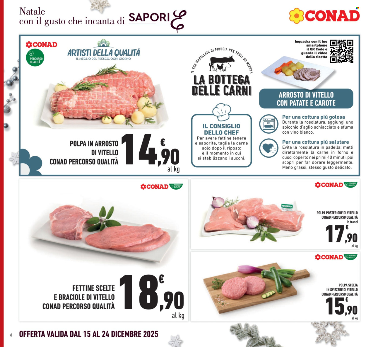 Volantino Conad - 15/12/2025 - 24/12/2025. Pagina 6