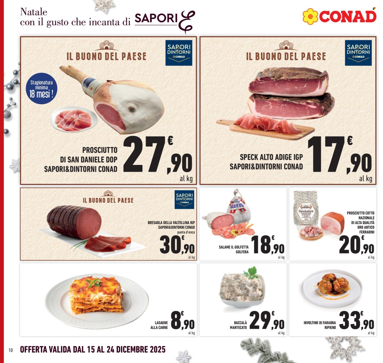Volantino Conad - 15/12/2025 - 24/12/2025. Pagina 10