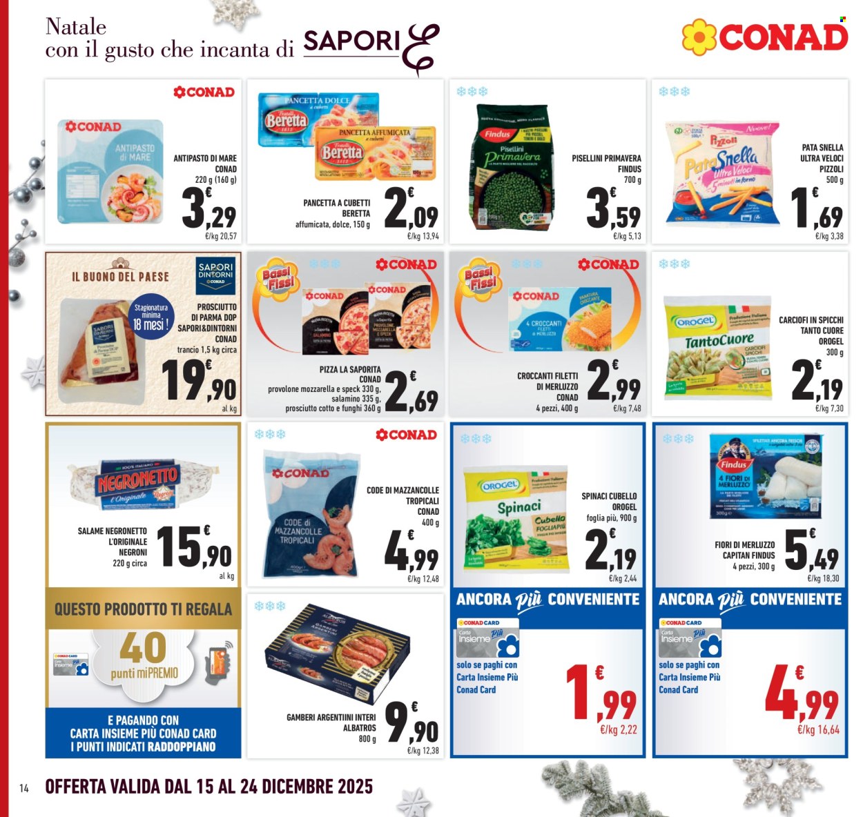 Volantino Conad - 15/12/2025 - 24/12/2025. Pagina 14
