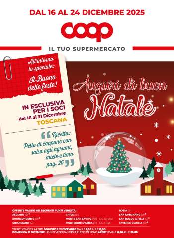 Volantino Coop - 16/12/2025 - 24/12/2025.