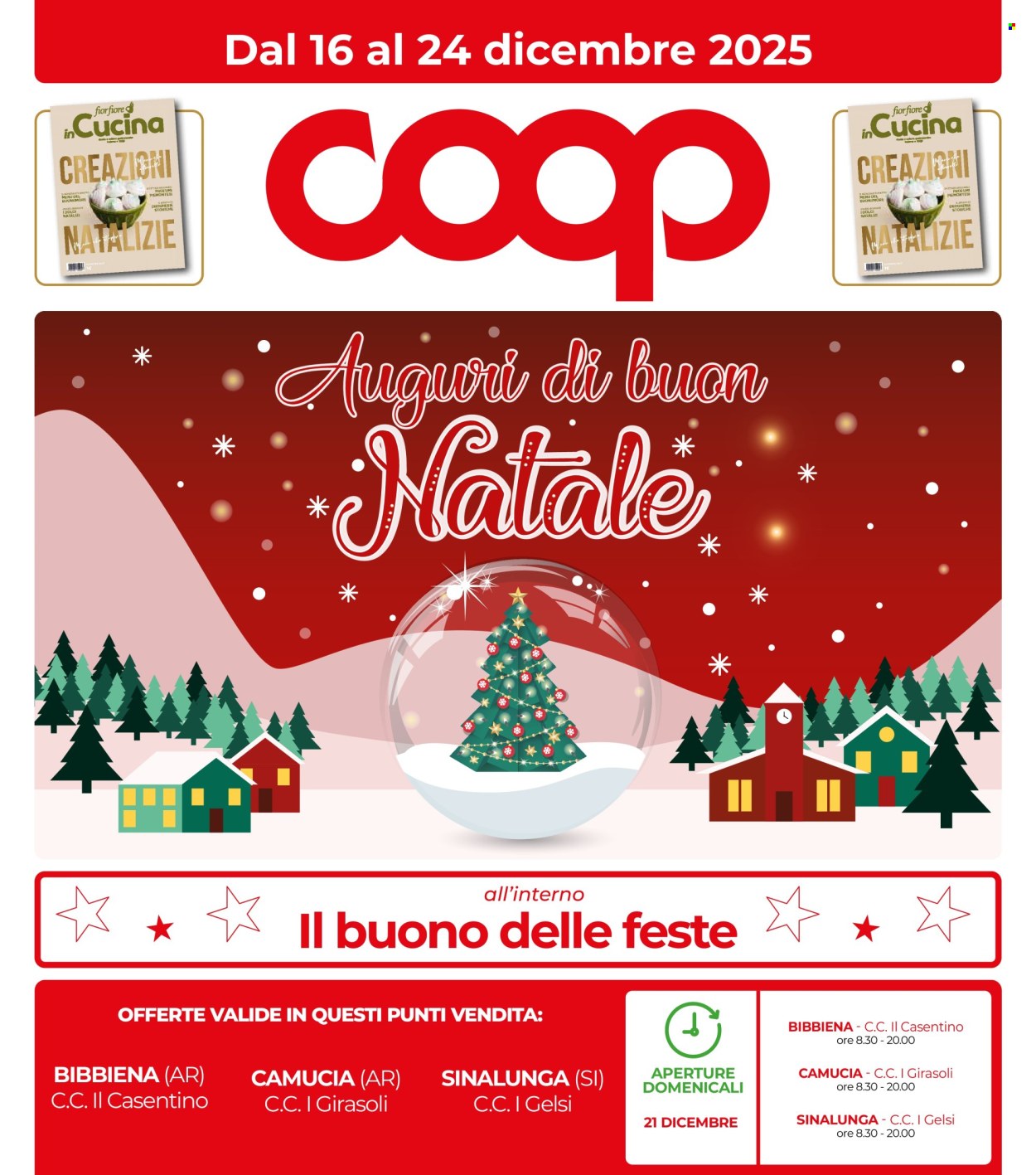 Volantino Coop - 16/12/2025 - 24/12/2025. Pagina 1