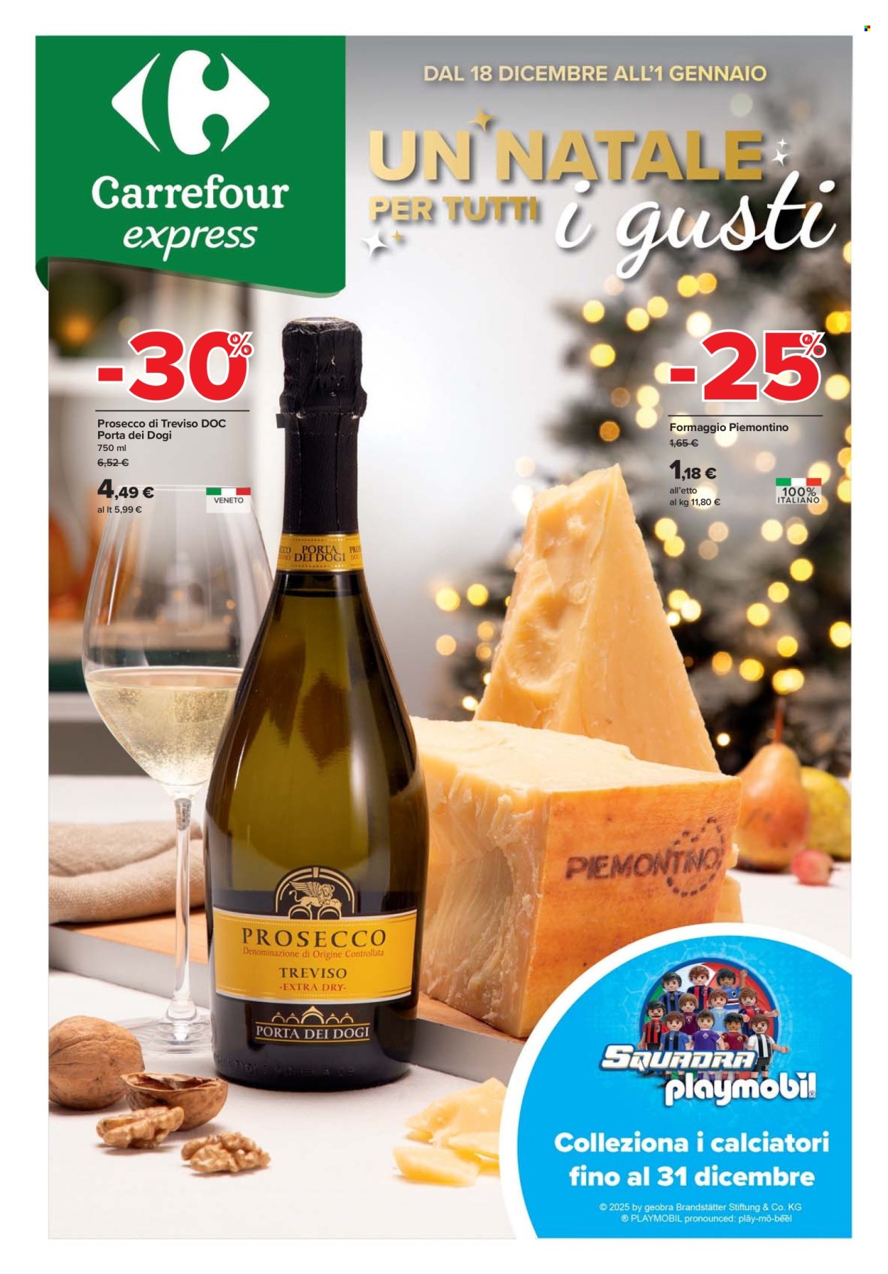 Volantino Carrefour - 18/12/2025 - 1/1/2026. Pagina 1
