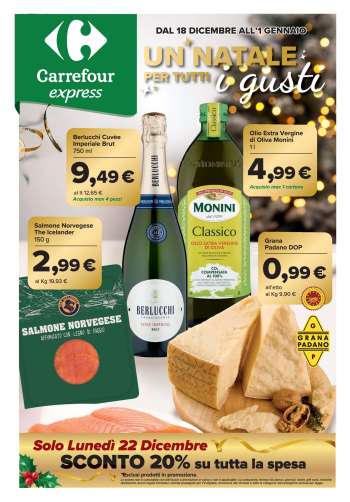Volantino Carrefour - 18/12/2025 - 1/1/2026.