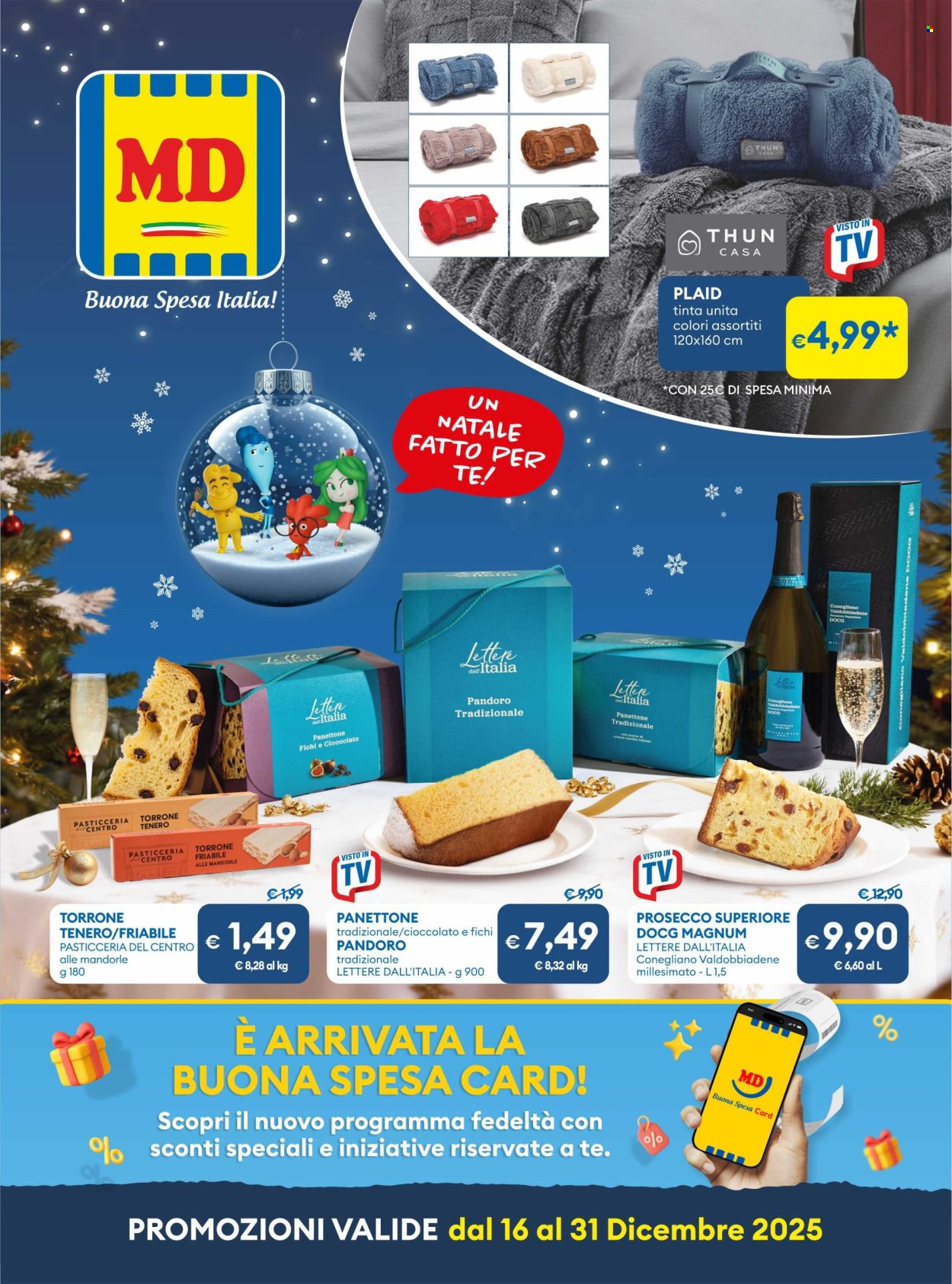 Volantino MD Discount - 16/12/2025 - 31/12/2025. Pagina 1