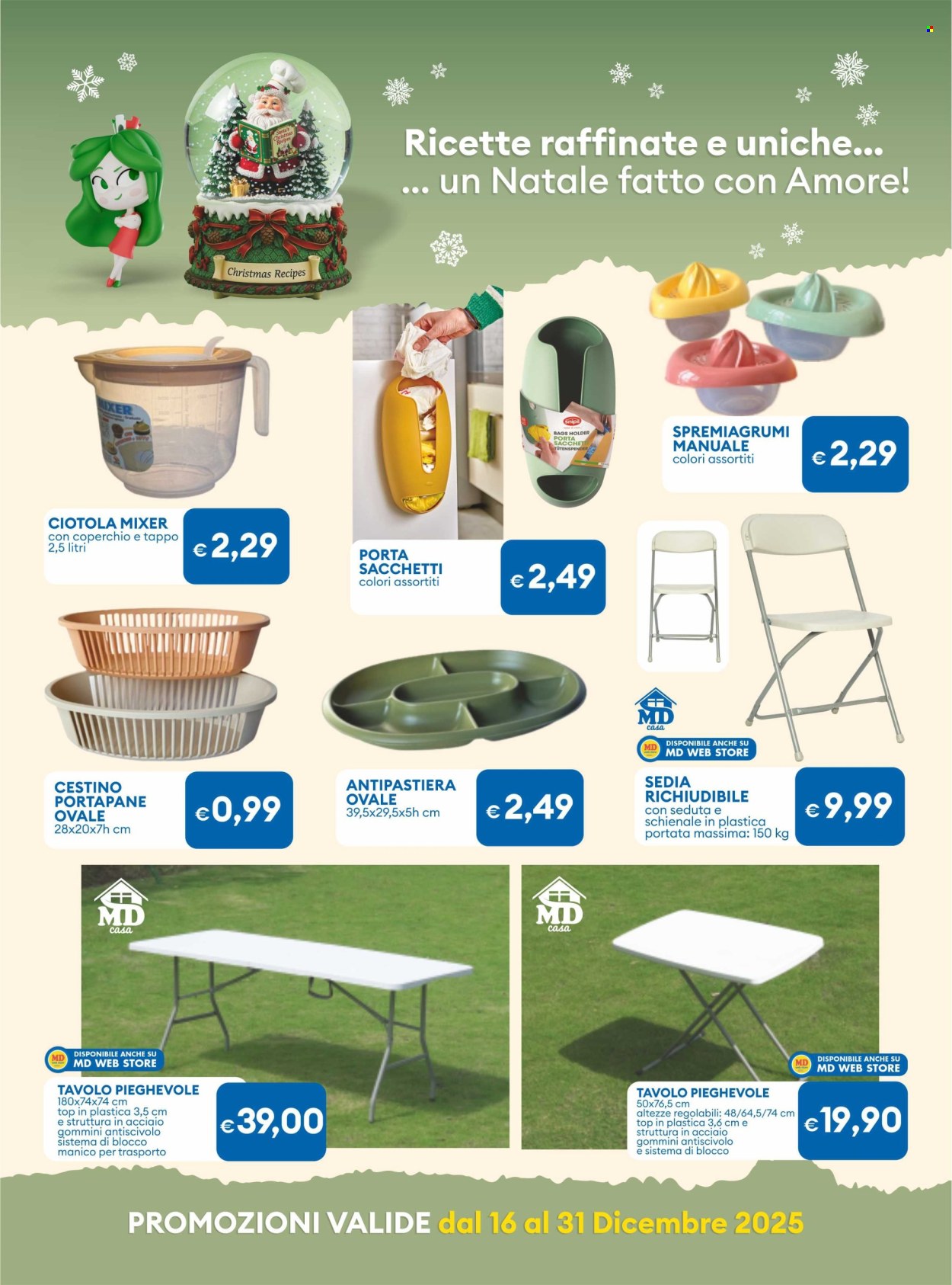 Volantino MD Discount - 16/12/2025 - 31/12/2025. Pagina 25