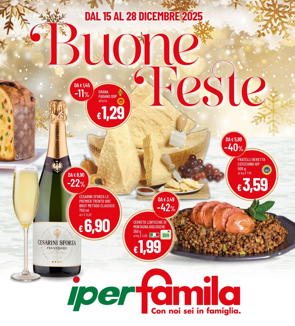 Volantino Famila - 15/12/2025 - 28/12/2025. Pagina 1