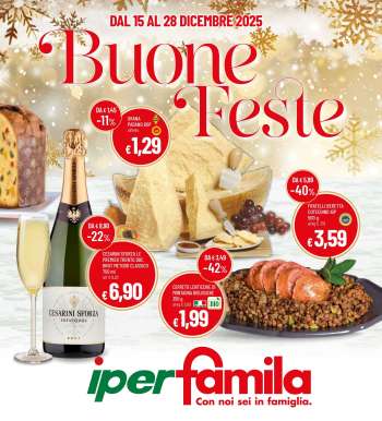 Volantino Famila - 15/12/2025 - 28/12/2025.