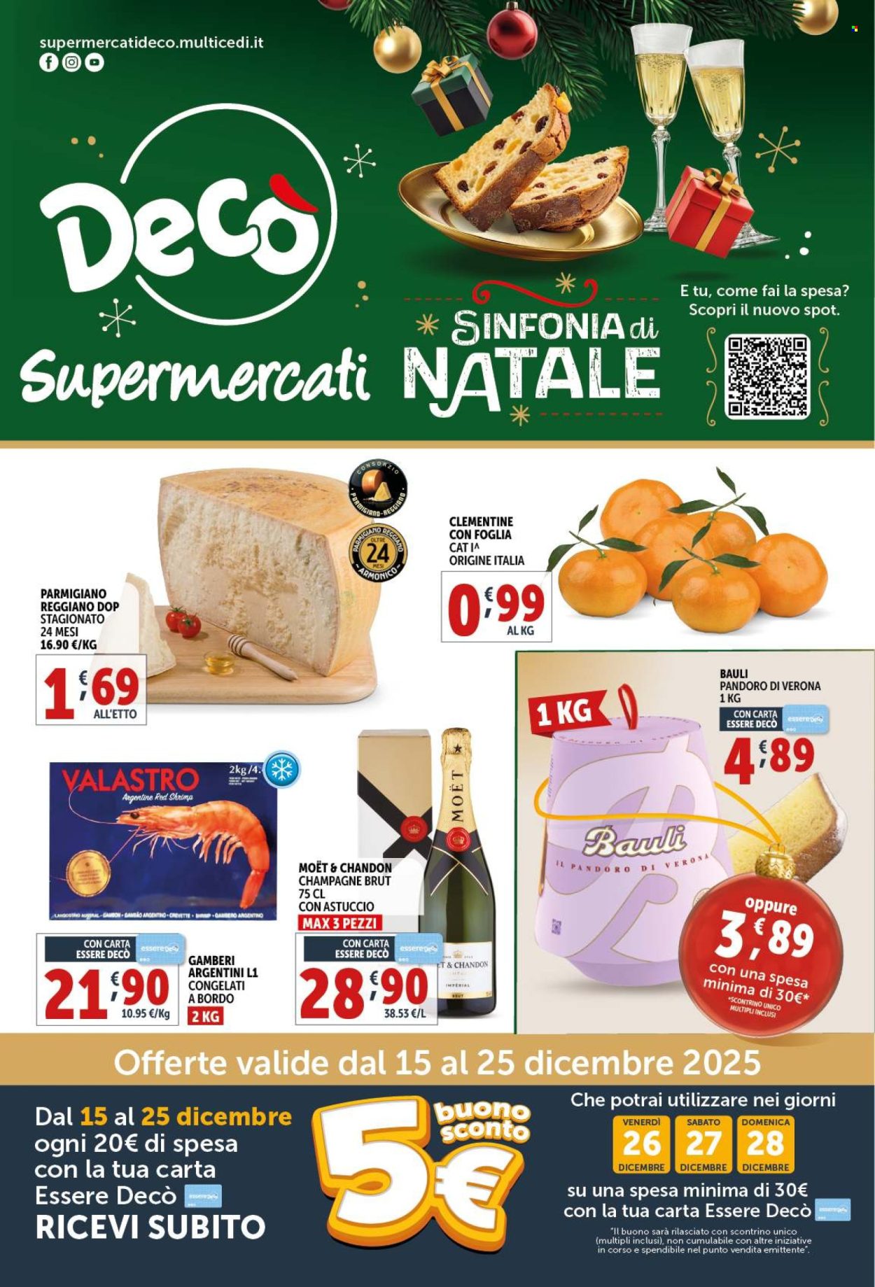 Volantino Deco - 15/12/2025 - 25/12/2025. Pagina 1