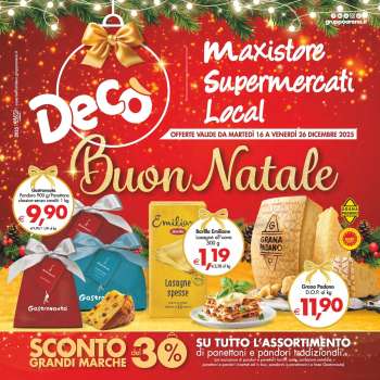 Volantino Deco - 16/12/2025 - 26/12/2025.