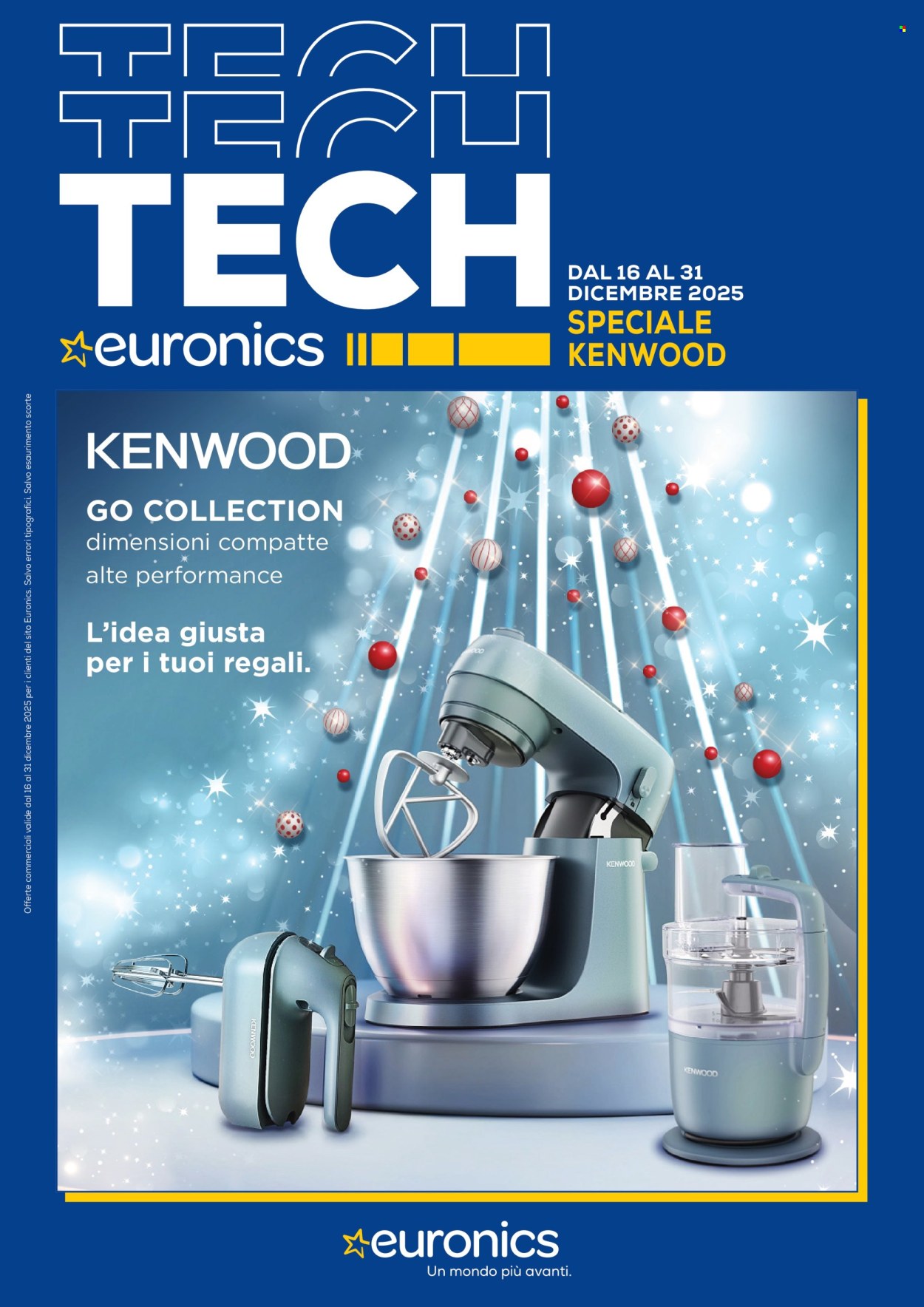 Volantino Euronics - 16/12/2025 - 31/12/2025. Pagina 1