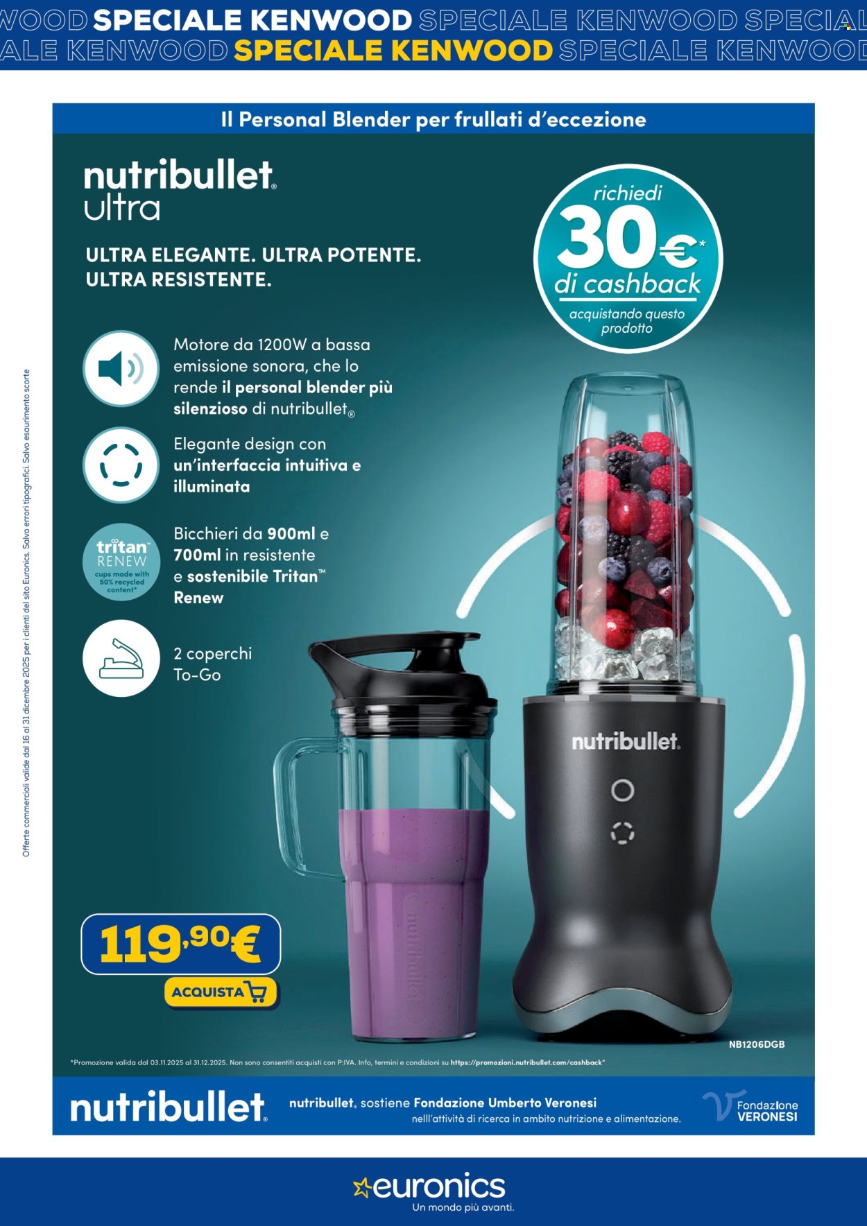 Volantino Euronics - 16/12/2025 - 31/12/2025. Pagina 7
